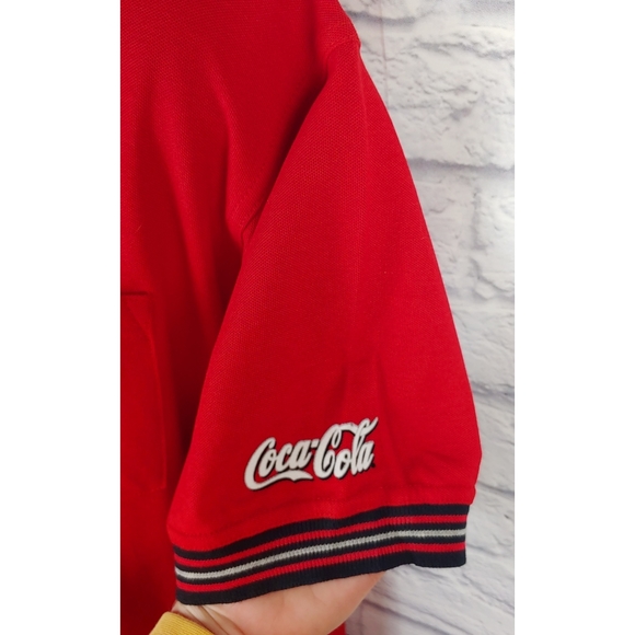 Vintage NWT Coca-Cola Polo, Size Large - Picture 4 of 10